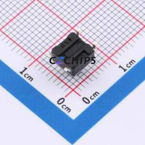 TS110426070 Tactile Switch SMD-4P,6x6mm Switch Single Pole Single Throw Round Button 2.6N 7mm - Product Image 2