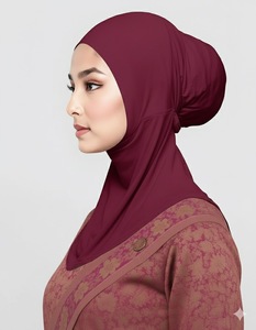 Fornitore Malese Harga Kilang Inner Cap9 Anak Tudung <span class=keywords><strong>Tak</strong></span> Sakit Telinga Bertali Beropol Muat S-XL Reliable Supply Partner - Product Image 2