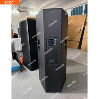 Système audio actif professionnel SRX725-P avec deux haut-parleurs de 15 pouces, module amplificateur numérique 1300W*8ohm, pour bar/club