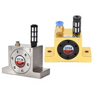 Vibrateur pneumatique à air GT16, turbine, petit oscillateur GT10/8, cylindre vibrant à air, vibrateur de type robinet, acier inoxydable 304