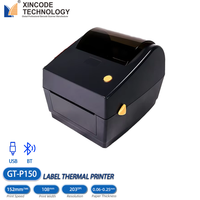 Xincode 100MM feuille de route autocollant étiquette imprimante thermique USB 203dpi 4x6 expédition autocollant Machine Shopify Etsy USPS