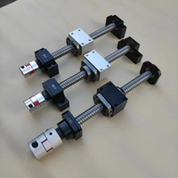 Vis à billes à charge lourde usinée 3205 2506 Vis à billes CNC Écrou rotatif 20mm C7 C5 C3 C2 C1 C0 Vis à billes pour CNC