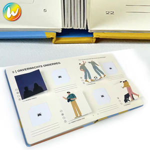 נייר ימי אלבום תמונות כריכה קשה להרים את דש ספרי הדפסת לוחות ספרים לשירות מותאם אישית - Product Image 6