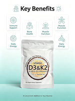 Gélules de Vitamine D3 K2 Haute Puissance – Complément Alimentaire D3 + K2 avec Huile de Coco – OEM ODM Marque Privée