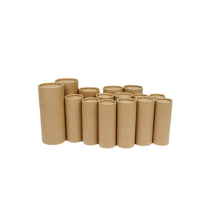 Biodegradable Packaging Kraft Paper Cardboard Tube For Lip Balm Decorative Cardboard Tube