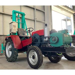 100m 120m 휴대용 작은 트랙터에 의하여 거치되는 우물 드릴링 리그 채광 기계장치 - Product Image 2