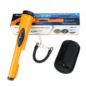 Handheld Metal Detector HS-19 Waterproof With <b>Led</b> <b>Flashlight</b> Pinpointing Tip For Security Scanning And Underwater Use - Product Image 1