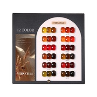 Gel UV pour ongles 12 couleurs, style Old Money, effet nuage diamant, écaille de tortue, ambre, poli, automne-hiver, translucide glacé, caramel, pour salon de manucure