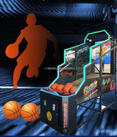 Machine de jeu de basket-ball mobile à jetons de haute qualité