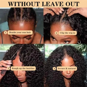 วิกผมแท้สีดำ V ธรรมชา<span class=keywords><strong>ต</strong></span>ิความหนาแน่น250% วิกผมมนุษย์แบบไม่ทิ้งผมคนบราซิลลอนลึกสำหรับผู้<span class=keywords><strong>หญิง</strong></span>อัพเกรดวิก<span class=keywords><strong>ผม</strong></span>ทรง U บางส่วน - Product Image 2