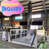 Statue d'art sculpture sur bois 5 axes Cnc, sculpture bon marché mousse coupe 5 axes Cnc routeur, 3d 4d 5d fraisage 5 axes moule Machine