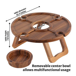 Mesa plegable portátil de diseño moderno, pequeño escritorio para exteriores con bolsa de viaje, picnics en la playa, Camping, cocina, uso hecho de plástico duradero - Product Image 6