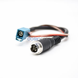 Câble d'extension Fakra femelle Z codée vers GX12 mâle 4P 30CM Câbles Fakra Adaptateur Fakra - Product Image 4