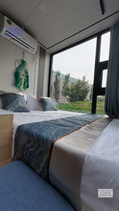 Sang Trọng Modular Đúc Sẵn Prefab Của Apple Cabin Container Nhà Cho Phòng Nhỏ Phòng Ngủ Phòng Khách Hội Thảo Trường Nhà Văn Phòng - Product Image 5