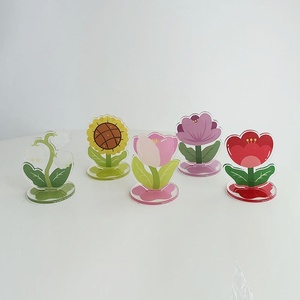 ที่ใ<span class=keywords><strong>ส</strong></span>่รูปภาพตั้งโ<span class=keywords><strong>ต</strong></span>๊ะ น่ารัก ลายการ์ตูน พร้อมดอกไม้ประดับ อะคริลิค ของขวัญวันเกิด ที่ใ<span class=keywords><strong>ส</strong></span>่ข้อความ <span class=keywords><strong>ส</strong></span>มุดโน้<span class=keywords><strong>ต</strong></span>สีแดงเล็กๆ - Product Image 3