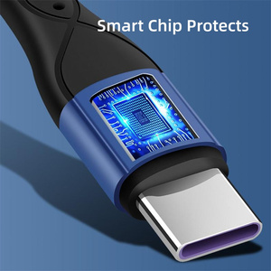 NUEVO <span class=keywords><strong>Cable</strong></span> USB a Lightning PD de 30W, <span class=keywords><strong>Cable</strong></span> de Carga Rápida con Trenzado de 8 Pines, 1M 3FT, Compatible con <span class=keywords><strong>iPhone</strong></span> 6 <span class=keywords><strong>6s</strong></span> 7 8 <span class=keywords><strong>Plus</strong></span> Max 11 12 13 14 - Product Image 3