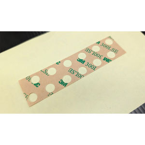 Rouleau d'autocollant adhésif découpé en coton acrylique personnalisé de 0.17mm d'épaisseur Transparent Double face - Product Image 1