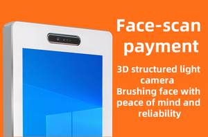 F3-ZB1 tự phục vụ màn hình cảm ứng đứng 8 + 128 gam 58 Mét máy in mặt quét QR NFC thanh toán kiosk - Product Image 4