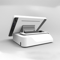 Tablette pc de point de vente aliments 2 pièces, sans ventilateur, couverture de carte de crédit