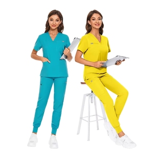 Divisa da Lavoro Multicolore alla Moda per Uomo e Donna 42118, Uniforme per Salone di Bellezza, Accessori per Infermieri e Operatori Estetici - Product Image 2