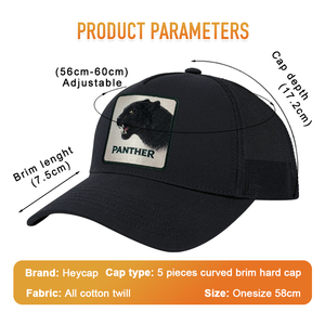 Gorras Heycap con Bordado 3D, Logotipo Personalizado, Diseño Animal, Gorra Trucker, Venta al Por Mayor B2B, Fabricación <span class=keywords><strong>de</strong></span> Gorras - Product Image 3