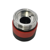 CNC Fraisage En Acier Inoxydable Billet En Aluminium Cap Radiateur Refroidisseur Vis Tige Arrière pour Bouton Couverture Fil EDM Produit D'usinage