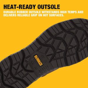 Bottes de sécurité en cuir imperméables pour hommes DEWALT Forsyth avec embout en acier pour les environnements de travail - Product Image 2