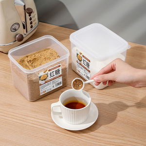 Scatola di stoccaggio cibo acrilico PE contenitore di <span class=keywords><strong>plastica</strong></span> per cibo secco stile fresco cestino per la cucina o la sicurezza del lavoro prima - Product Image 2