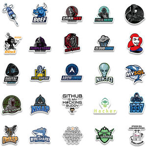 50Pcs/set Stiker Grafiti Pemrograman Hacker Baru untuk Koper, Notebook, Gitar, Skateboard, Stiker DIY Tahan Air - Product Image 6