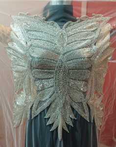 Blusa con cuentas de calidad superior para mujer, ropa informal larga de punto de seda tejida a mano para Bodas de primavera, fiestas, hermosa transpirable - Product Image 2