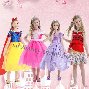 เครื่องแต่งกายคอสเพลย์เจ้าหญิงน้อยเจ้าหญิงน้อยราพันเซลฮาโลวีนเทศกาลคริสต์มาสเอลซ่าอานาราพันเซลเบลล์จัสมินนางเงือกน้อย - Product Image 3