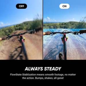 Insta360-Cámara de acción de 360 °, resistente al agua, 8K, Blanco satinado, luz baja, efecto de palo de selfie invisible, lente resistente y reemplazable - Product Image 4