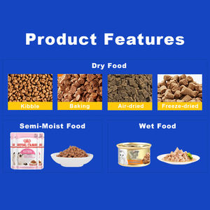 סיטונאי מפעל בשר טרי סיכות מזון תבואה תפוחה מזון לכלבים באפלו כחול - Product Image 5