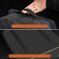 Sac de rangement pour pistolet de recharge EV en tissu Oxford noir imperméable, robuste, support de câble de chargeur de voiture, étui de rangement pour accessoires automobiles