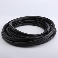 Joint d'étanchéité en caoutchouc EPDM en forme de U pour bord de porte de voiture avec insert métallique, joint flexible en forme de bulbe, bande d'étanchéité, anti-poussière, étanche
