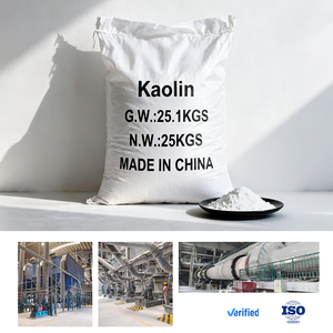 Argile kaolinique de Chine, kaolin calciné, métakaolin pour applications industrielles, peinture et revêtement céramique - Product Image 1