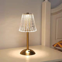 Lampe de table sans fil rechargeable, lampe à piles, 3 modes de couleur et variateur d'intensité progressif, lampe tactile LED