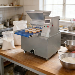 Máquina Moldeadora de Relleno de Crema y Galletas para Cupcakes, Máquina Automática para Rellenar y Envasar Polvo para Pasteles - Product Image 5