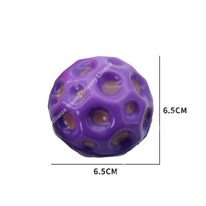 Palle colorate Mini rimbalzanti 65mm in schiuma morbida corallo poroso che rimbalza palla spaziale Super alto Pop per bambini piccole palline rimbalzanti in gomma - Product Image 4
