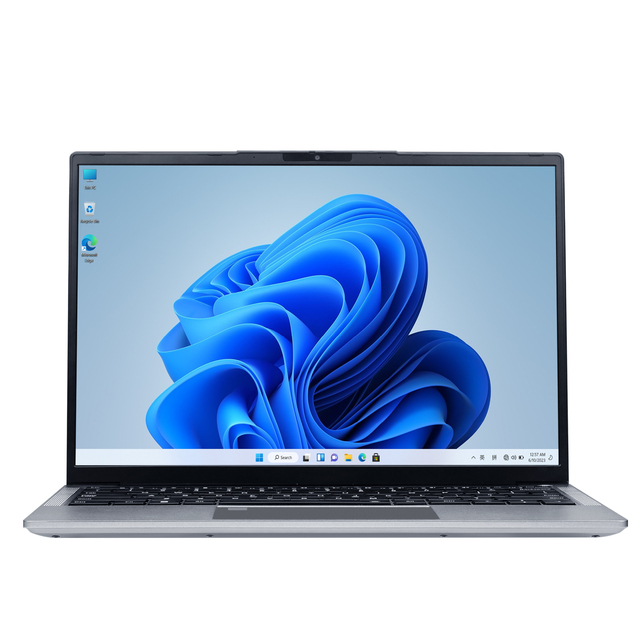 Newest AI PC 14 Inch Laptop Intel Core Ultra 5 125H 24GB LPDDR5 512GB PCIe NVMe SSD Windows 11 Metal Notebook Computer
