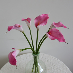 Fiori Artificiali all'Ingrosso, Calla in EVA Effetto Reale al Tatto per Composizioni Floreali da Tavolo, Decorazione Soggiorno e Casa - Product Image 6
