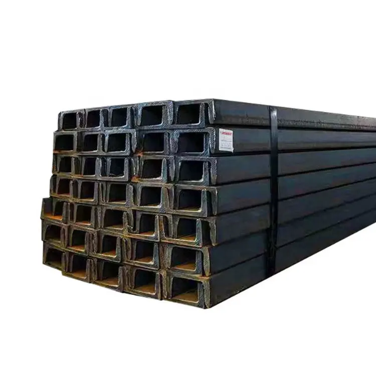 Materiales de construcción de alta calidad Canal de acero al carbono C Perfil de acero galvanizado C