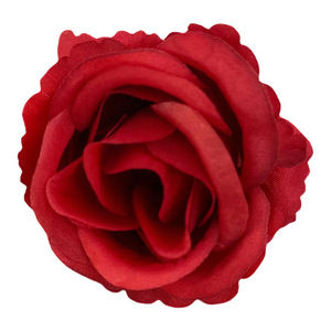 Cabeza de Rosa Rizada Simulada de 5 cm, Flor Artificial de Seda, Decoración de Boda, Estilo Clásico - Product Image 3
