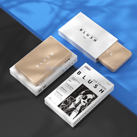 Boîtes en papier d'emballage de maquillage de qualité supérieure pour rouge à lèvres, baume à lèvres, brillant à lèvres, huile à lèvres, fond de teint liquide, poudre libre, vernis à ongles