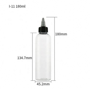 100ml 120ml 200ml 250ml Soft Hair Oil Dye Amber <b>Squeeze</b> Applicator Packaging <b>Bottle</b> With Twist-open Dispensing - Product Image 4