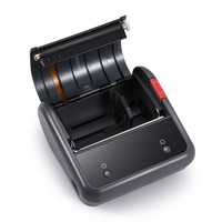 Harga Pabrik PC/Mobile Mini Pembuat 75Mm 3 Inched Label Barcode dengan OLED Display Printer Nirkabel
