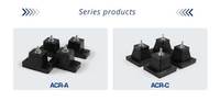 Support anti-vibrations en caoutchouc / Pied anti-vibrations en caoutchouc pour compresseur de climatiseur CVC