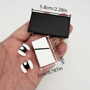 Modèles de consoles de jeux <span class=keywords><strong>PS</strong></span> miniatures |   Modèles de téléviseurs réalistes pour décorations de maison de poupée - Product Image 5