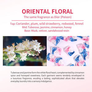Greenlem Cápsulas de Lavandería 3 en 1, Limpieza Multiefecto, Aroma Floral Oriental - Product Image 6