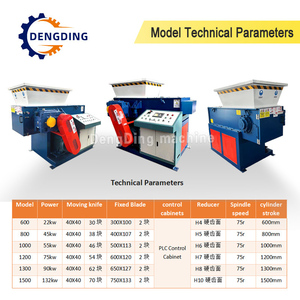 Mô-men xoắn cao tự động Máy nghiền nhựa tiếng ồn thấp PMMA và vật nuôi Shredder công nghiệp tái chế máy nghiền phim sử dụng - Product Image 6